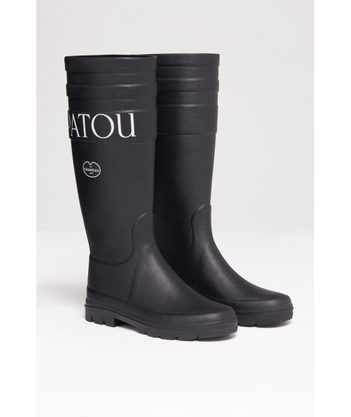 Bottes en caoutchouc Patou x Le Chameau les ligaments