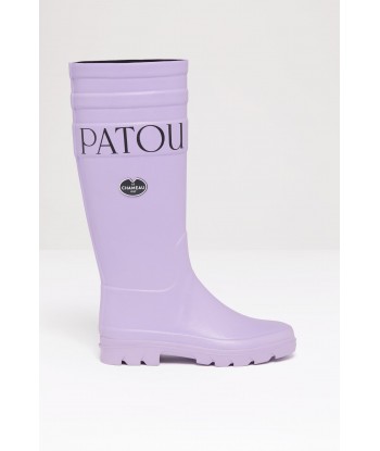 Bottes en caoutchouc Patou x Le Chameau est présent 