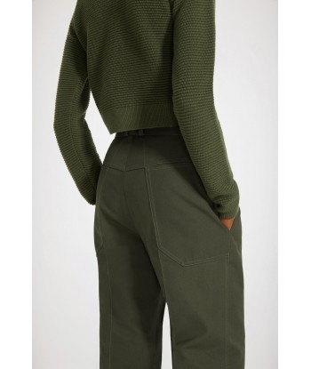 Pantalon évasé en coton bio Jusqu'à 80% De Réduction