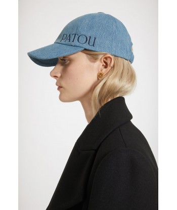 Patou cap in organic cotton denim d'Europe débarque