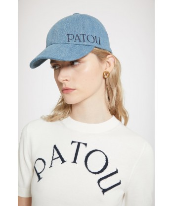 Patou cap in organic cotton denim d'Europe débarque