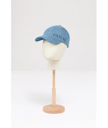 Patou cap in organic cotton denim d'Europe débarque