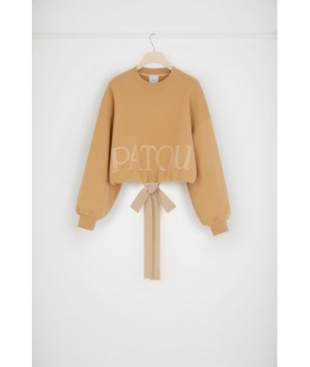 Sweatshirt Patou court en coton bio offre 