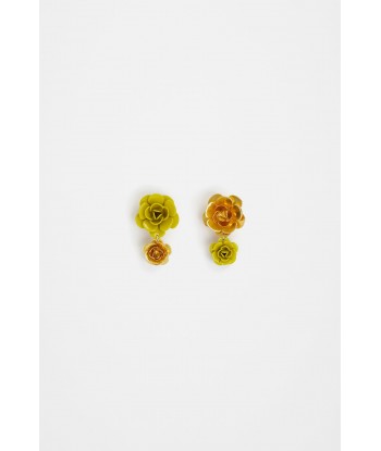 Doubles boucles d’oreilles à fleurs chez Cornerstreet bien 