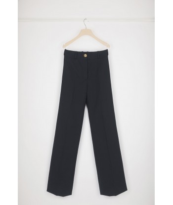 Pantalon évasé en coton bio france