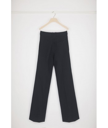 Pantalon évasé en coton bio france