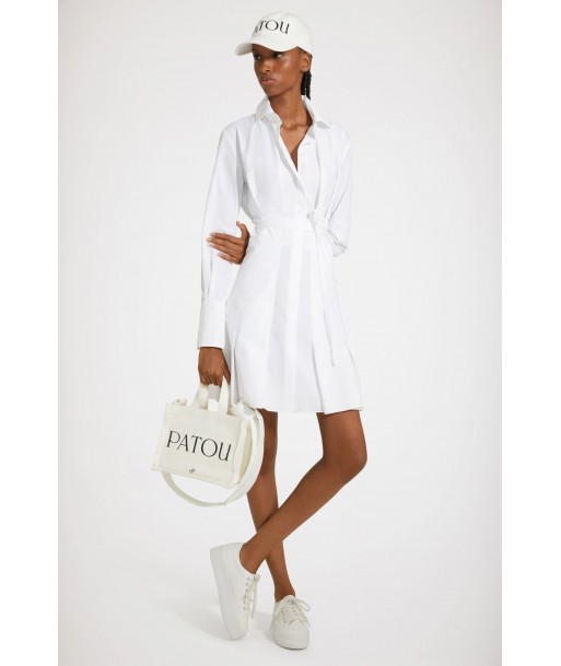 Robe chemise plissée en coton bio une grave pollution 