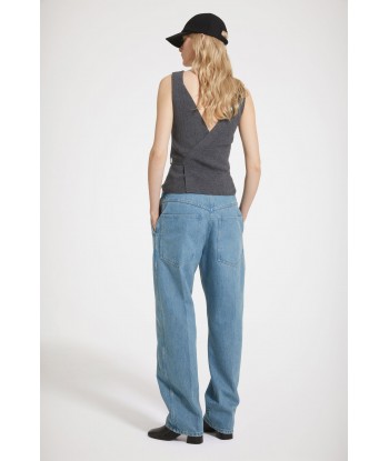 Cargo trousers in organic cotton denim prix