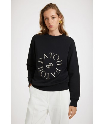 Sweatshirt à logo médaillon en coton bio les ctes