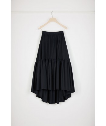 Maxi tiered skirt in organic cotton l'évolution des habitudes 