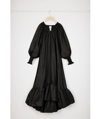 Robe cocktail longue en faille recyclée l'achat 