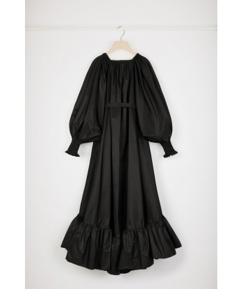 Robe cocktail longue en faille recyclée l'achat 