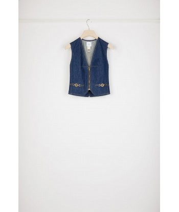 Gilet zippé en denim bio prix pour 