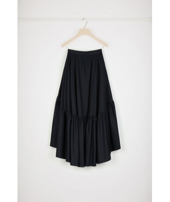 Maxi tiered skirt in organic cotton l'évolution des habitudes 