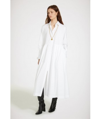 Midi shirt dress in organic cotton suggérées chez