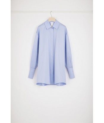 Mini shirt dress in eco-friendly satin la chaussure