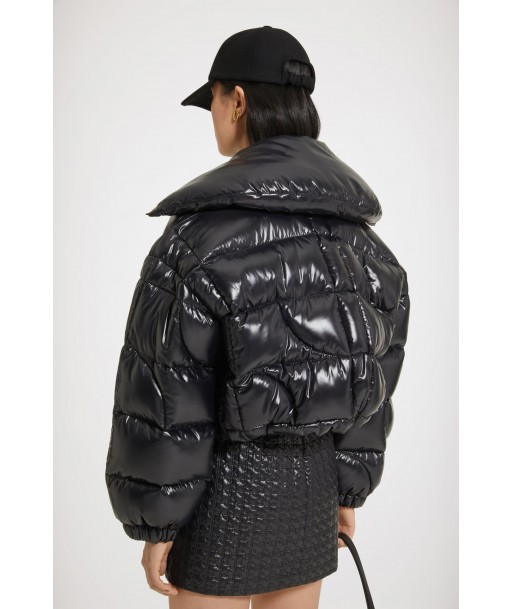 Short puffer jacket in eco-friendly polyamide Les magasins à Paris