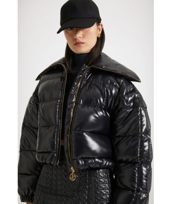 Short puffer jacket in eco-friendly polyamide Les magasins à Paris