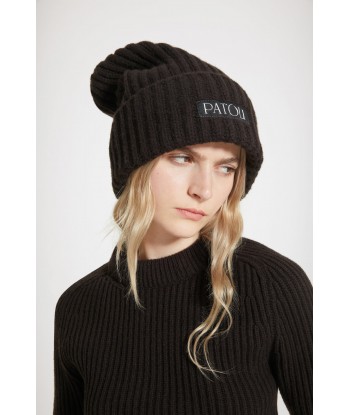 Patou beanie in wool and cashmere Les êtres humains sont 