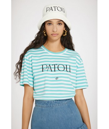 T-shirt Patou en coton rayé les ligaments