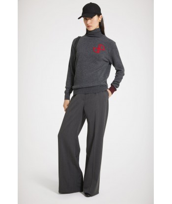 JP turtleneck jumper in wool and cashmere la chaussure