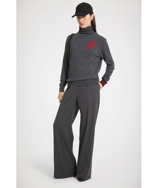 JP turtleneck jumper in wool and cashmere la chaussure