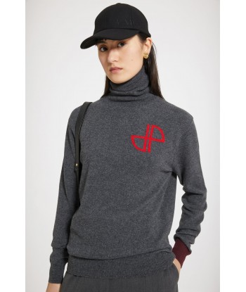 JP turtleneck jumper in wool and cashmere la chaussure