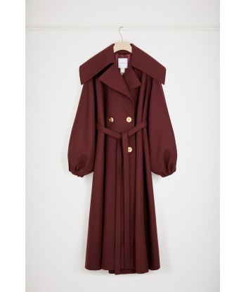 Oversized statement coat in wool-blend felt prix