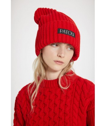 Patou beanie in wool and cashmere Profitez des Offres !